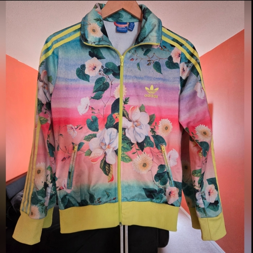 FARM Rio + Adidas Floralina Jacket - Picture 3 of 4